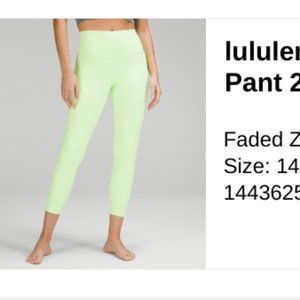Lululemon leggings size 14 LIKE NEW